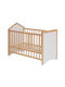 Babybett Braun für Matratze 60x120cm