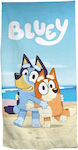 Moose Racing Bluey Kids Beach Towel 140x70cm