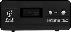 Volt Romania UPS-STEJAR-800VA UPS 500W cu 2 Schuko Prize