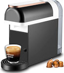 Century Kaffeemaschine für Kapseln Nespresso Druck 19bar Schwarz