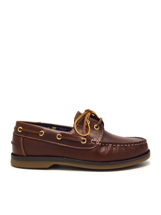 America Men's Moccasins Tabac Brown