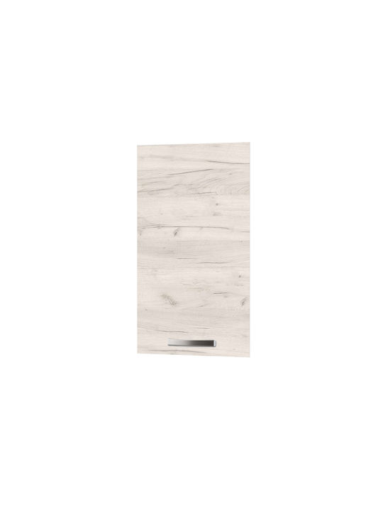 Rectangular Kitchen Cabinet Door made of Particleboard WHITE 40x71.8x1.6cm SO-CV40-4 1pcs