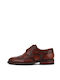 Digel Men's Leather Dress Shoes Brown