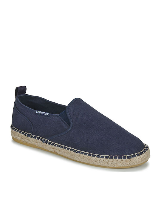 Fabric Men's Espadrilles in Blue Color