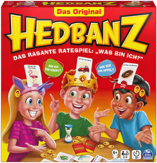 Настолна игра Hedbanz Refresh за 2-6 играчи 6+ години 6059492 (EN) Spin Master