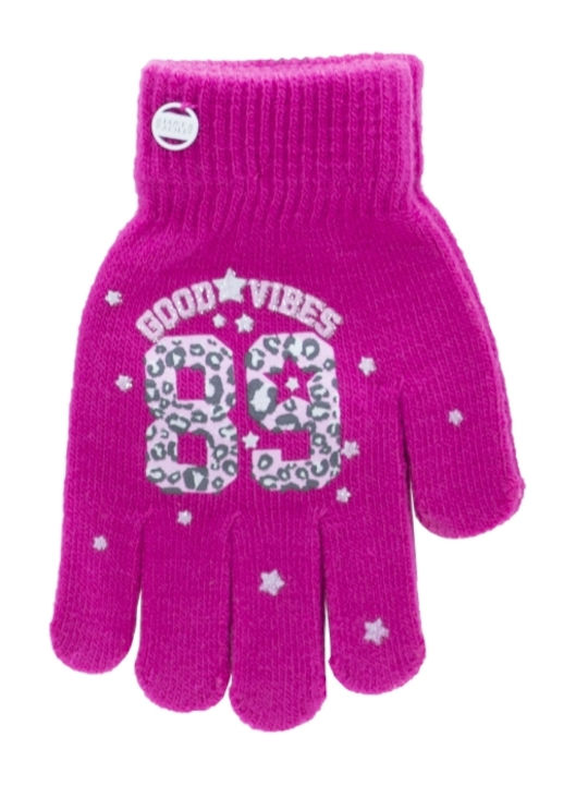 Kids Gloves Fuchsia Hat You