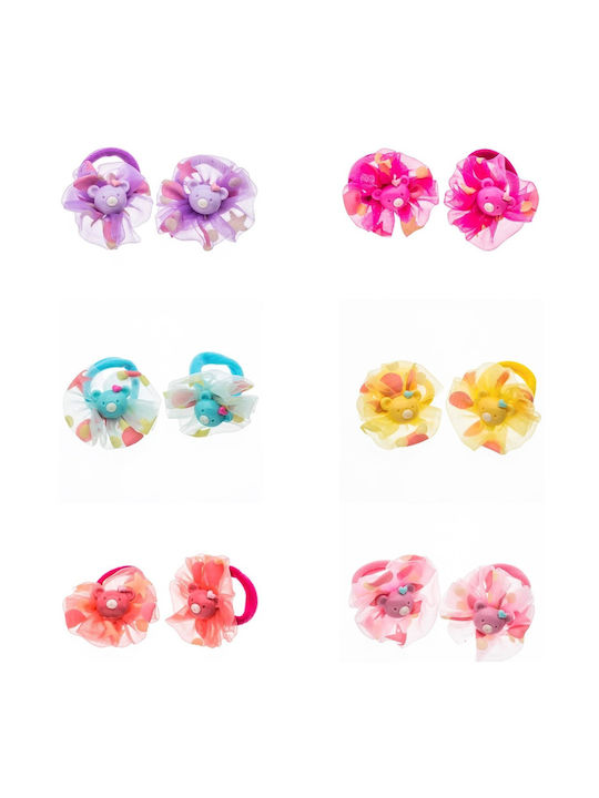 Kids Hair Tie Fuchsia 3434-3-Φούξια