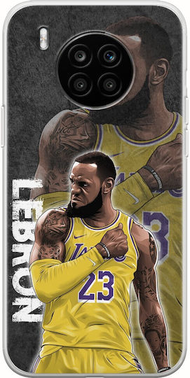 Nba Stars - Lebron James Umschlag Rückseite Silikon Mehrfarbig (Huawei Nova 8i)