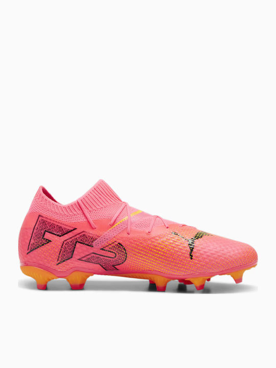PUMA Future 7 Pro Футболни Обувки с Бутони Червени