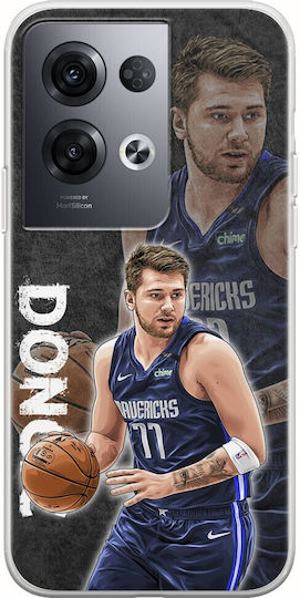 Nba Stars - Luka Doncic Задна корица Силикон Многоцветен (Oppo Reno8 Pro)