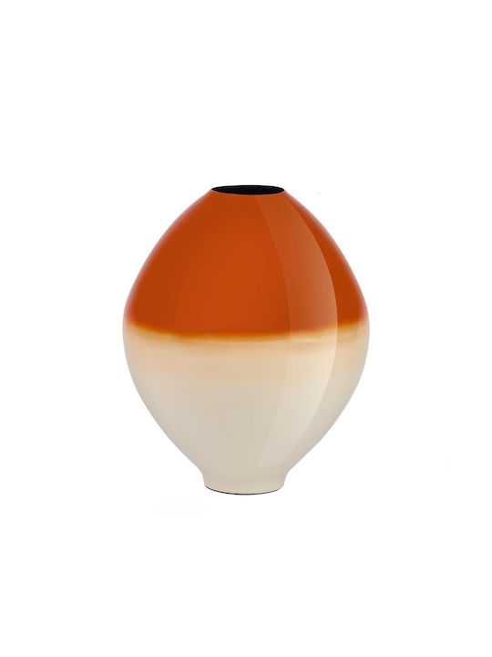 Capolavoro Decorative Vase Ecru 31.5x31.5x38cm