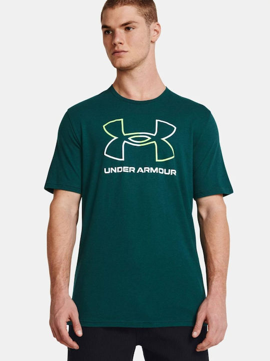 Under Armour Ua Gl Foundation Update Ανδρικό T-shirt Κοντομάνικο Πράσινο