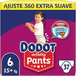 Dodot Pantaloni de scutec Nr. 6 pentru 15+ kgkg 37buc