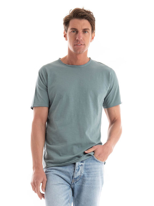 Dstrezzed Mc Queen Men's Short Sleeve T-shirt Greenish Grey