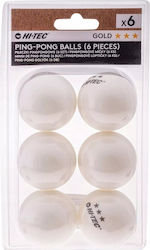 Hi-Tec 92800393505 Μπαλάκια Ping Pong 6τμχ Hi-Tec 92800393505 Μπαλάκια Ping Pong 6τμχ