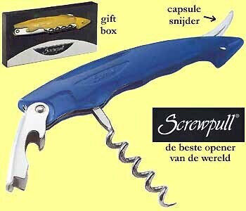Le Creuset Bottle Opener & Corkscrew Blue