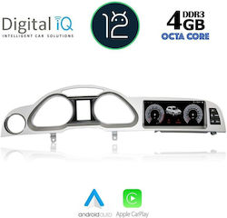 Digital IQ Sistem Audio Auto 2DIN (Bluetooth/USB/WiFi/GPS/Apple-Carplay/Android-Auto) cu Ecran Tactil 8.8"