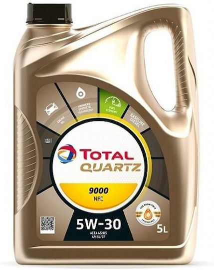 Total Quartz 9000 Future Synthetic Car Oil 5W-30 5lt