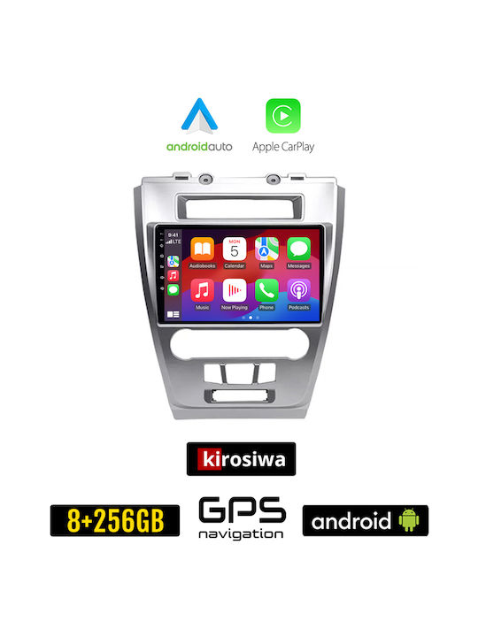 Kirosiwa Car Audio System for Ford Fusion 2012-2017 (Bluetooth/USB/WiFi/GPS/Apple-Carplay/Android-Auto) with Touch Screen 10"