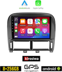 Kirosiwa Car-Audiosystem für Jaguar XF Lexus E-Commerce-Website 2000-2006 (Bluetooth/USB/AUX/WiFi/GPS/Apple-Carplay/Android-Auto) mit Touchscreen 9"