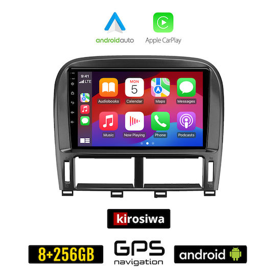 Kirosiwa Sistem Audio Auto pentru Jaguar XF Lexus LS - Magazin online 2000-2006 (Bluetooth/USB/AUX/WiFi/GPS/Apple-Carplay/Android-Auto) cu Ecran Tactil 9"