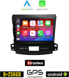 Kirosiwa Car-Audiosystem für Peugeot 4007 2006-2012 (Bluetooth/USB/AUX/WiFi/GPS/Apple-Carplay/Android-Auto) mit Touchscreen 9"