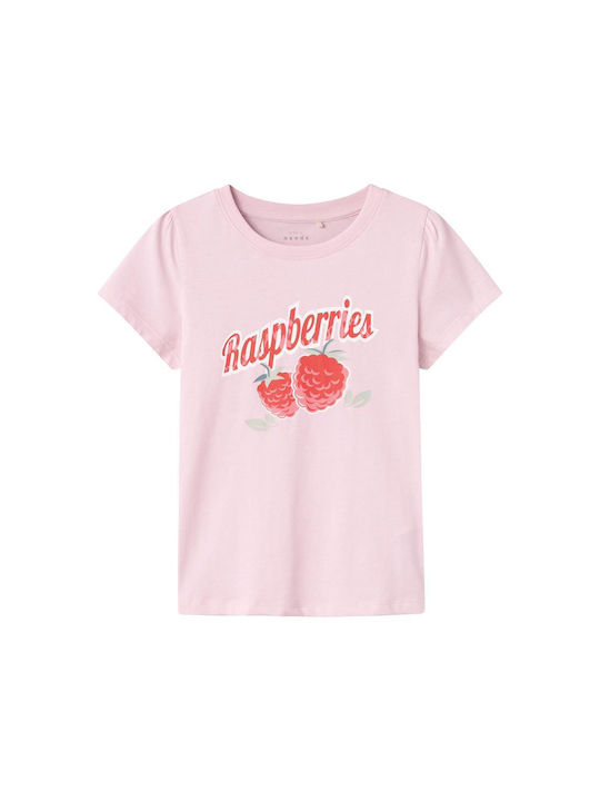 Name It Kids Blouse Short Sleeve Pink