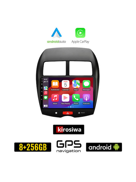 Kirosiwa Car Audio System for Peugeot 4008 2012-2018 (Bluetooth/USB/AUX/WiFi/GPS/Apple-Carplay/Android-Auto) with Touch Screen 10"