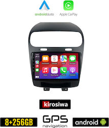 Kirosiwa Sistem Audio Auto pentru Fiat Freemont 2008+ (Bluetooth/USB/AUX/WiFi/GPS/Apple-Carplay/Android-Auto) cu Ecran Tactil 9"