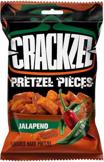 Crackzel Pretzel with flavor Jalapeno 85gr