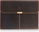 Leather Brown Bivouac A4 Organizer Paolo Peruzzi T-43-hbr