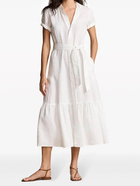Ralph Lauren Φόρεμα Λευκό