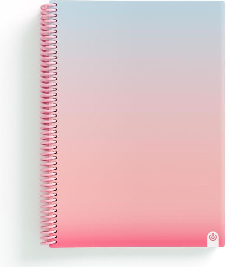 Carnet de notițe Carchivo United Pp A4 cu dungi roz Carchivo