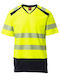 Payper Way T-Shirt Εργασίας Κίτρινο