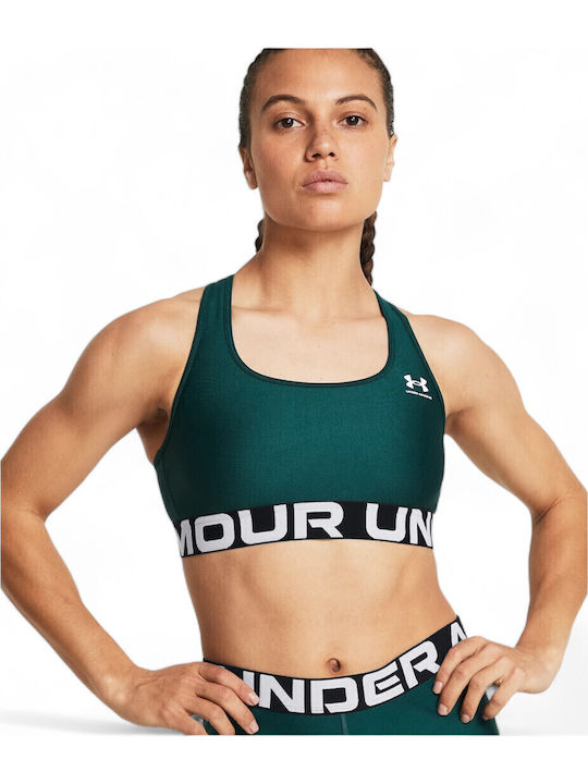 Under Armour Γυναικείο Μπουστάκι Πράσινο με Επέ...