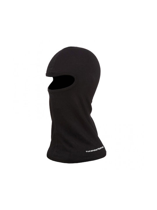 Tucano Urbano Vollgesichts-Balaclava für Motorradfahrer aus Polyester Schwarz Farbe Tucano Urbano Vollgesichts-Balaclava für Motorradfahrer aus Polyester Schwarz Farbe