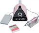 Nail Power Drill 65W with Pedal Pink