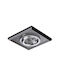 Kanlux Glass Recessed Spot with Socket GU10 Black 1pcs