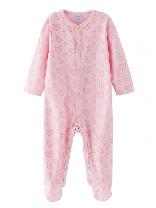 Amomi Set Baby Strampler Rose