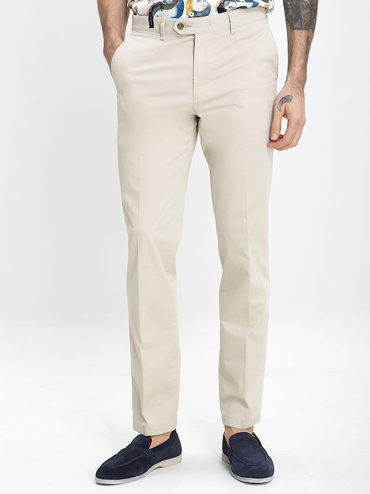 Kaiserhoff Herrenhose Chino Beige