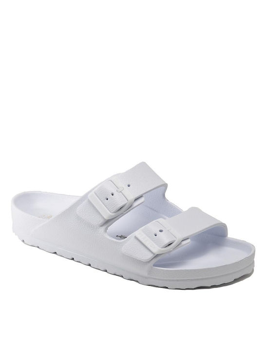 Plakton Women's Flip Flops White