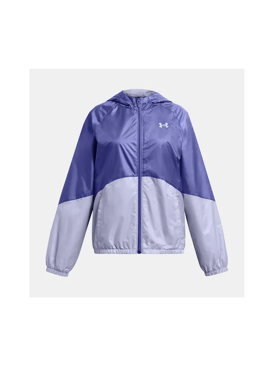 Under Armour Jachetă casual pentru copii Antivant Purple