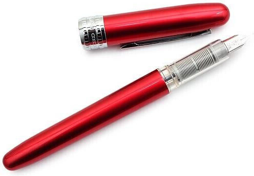 Platin Plaisir Rot Füllfederhalter Pgb-1000