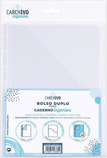 Carchivo Φακελος Διαφανος Ingeniox 2 Θεσεων A5 Carchivo