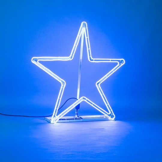 Eurolamp Коледно украсително Звезда Пластмасова Син 94x95бр 1бр