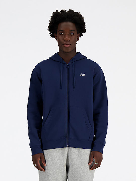 New Balance Hooded Cardigan Dark Blue