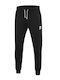 Errea Herren-Sweatpants Fleece Black