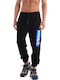 Nuram Sweatpants with Elastic Black