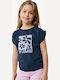 Kids' Shirt Short Sleeve Navy
