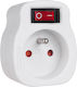 Maclean Energy Single Socket with USB-A